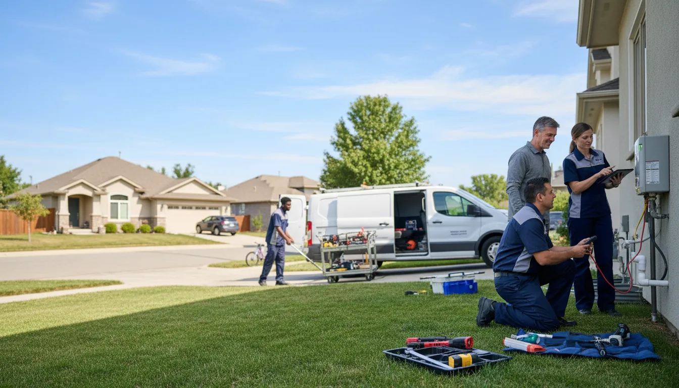 Tankless water heater service in Bloomville, OH